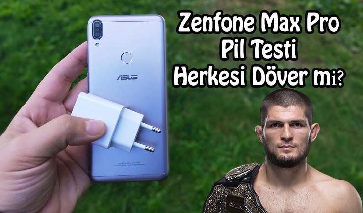 Asus Zenfone Max Pro pil testi