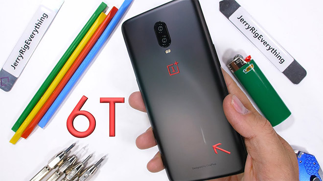 OnePlus 6T dayanıklılık testi