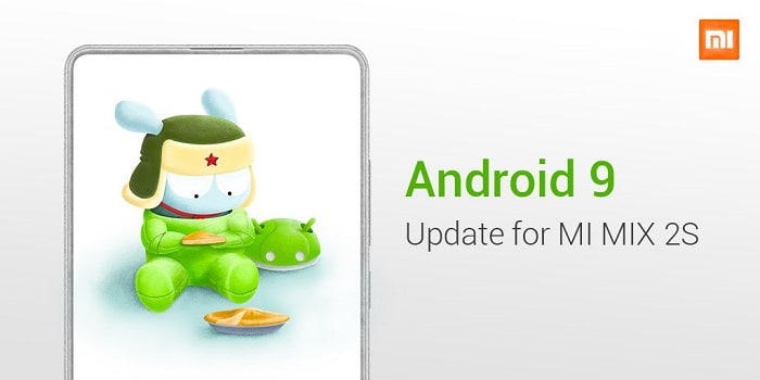 Xiaomi Mi Mix 2S Android 9 Pie