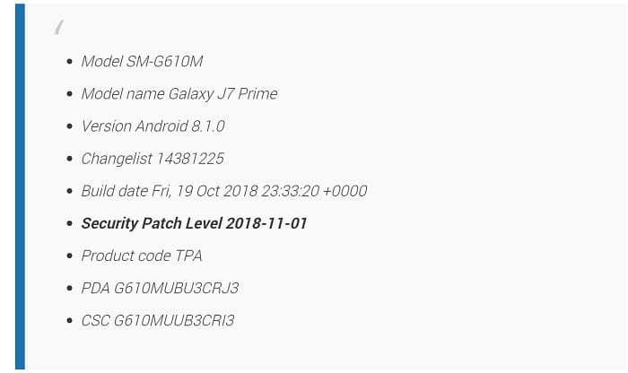 Samsung Galaxy J7 Prime