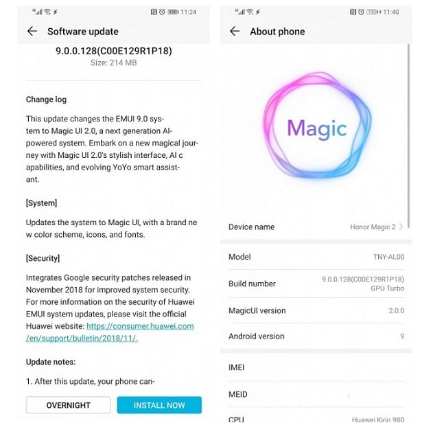 Honor Magic 2