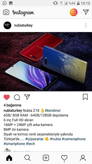 Nubia Z18