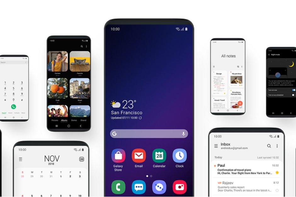 Galaxy S8 ve Galaxy Note 8 One UI arayüzünü almayacak