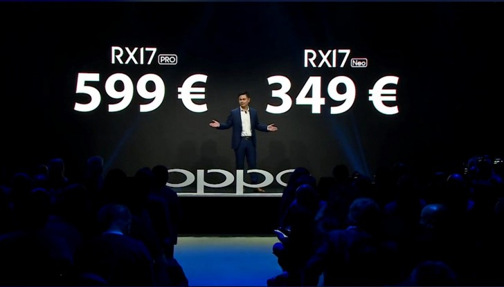 Oppo RX17 Pro ve RX17 Neo