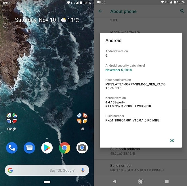 Xiaomi Mi A2 Android Pei