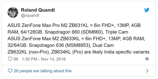 Zenfone Max Pro M2