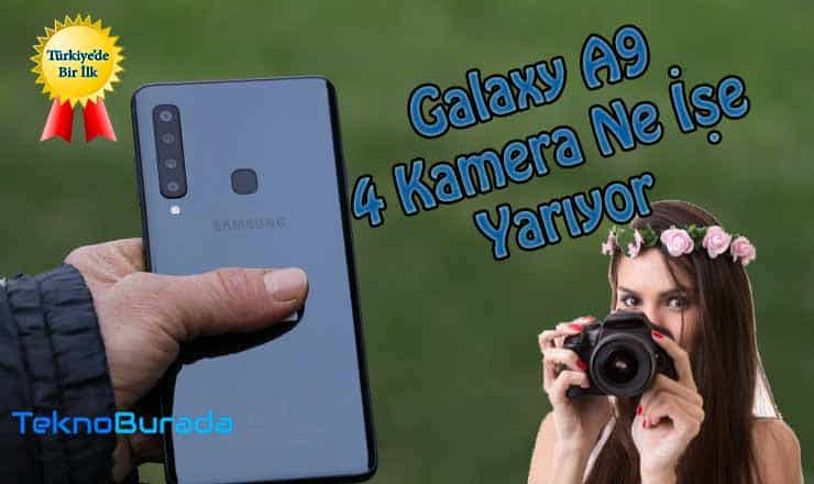 Galaxy A9 4 kamera