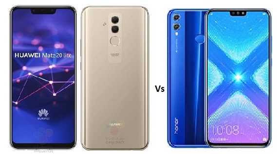 Mate 20 Lite ve Honor 8X