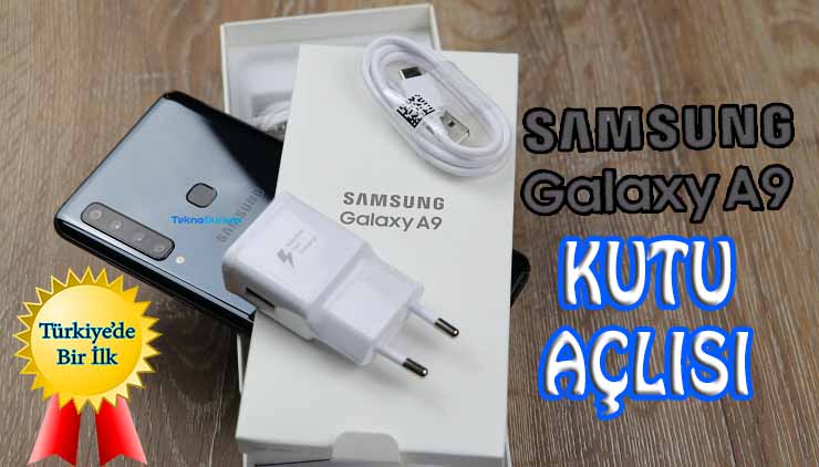 Galaxy A9 kutu açılışı