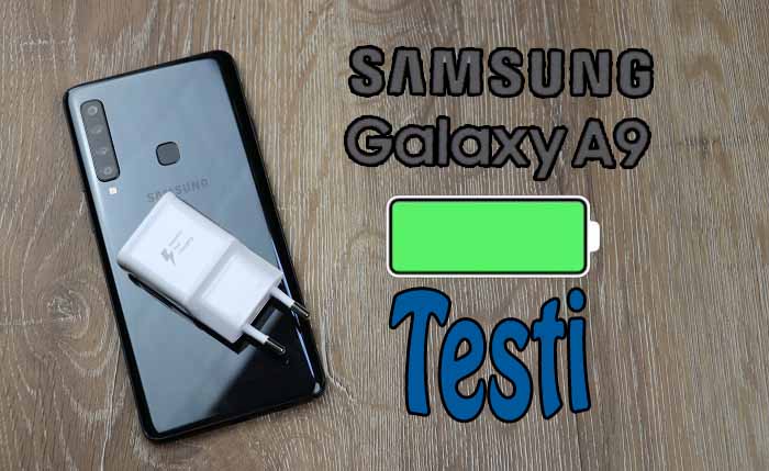 Samsung Galaxy A9 pil testi