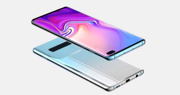 Samsung Galaxy S10 render