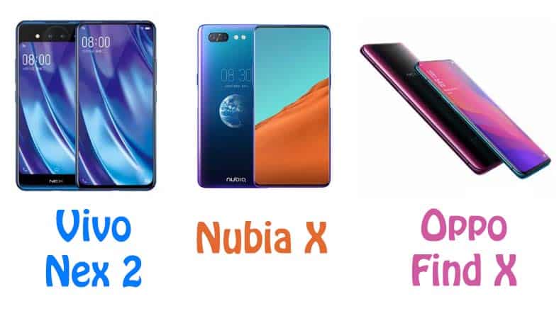 Vivo NEX 2 Nubia X