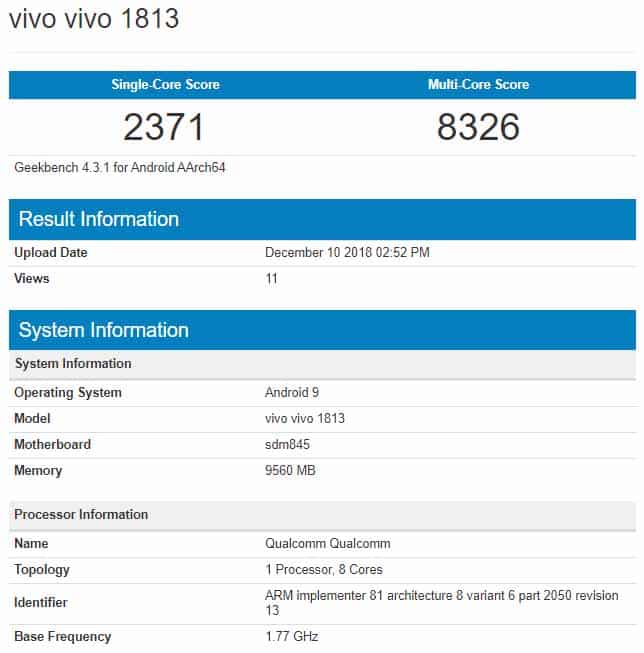 Vivo Z3 Pro