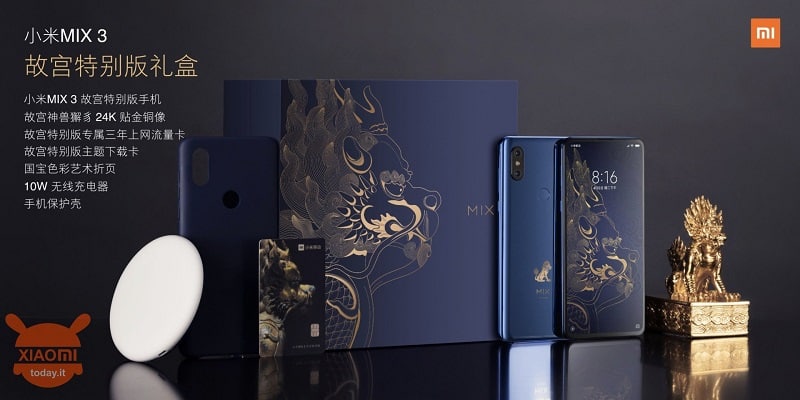 Xiaomi Mi Mix 3 Forbidden City Edition