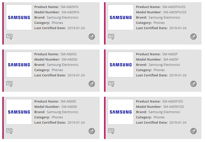 Galaxy A6 ve A6 Plus