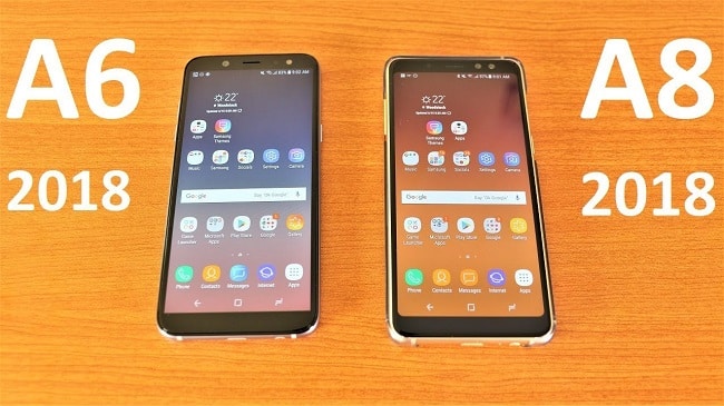 Galaxy A8 ve Galaxy A6