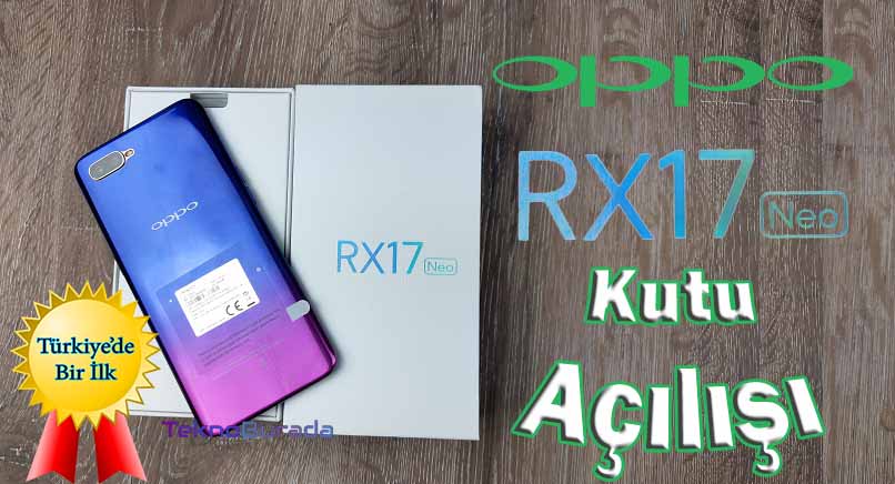 Oppo RX17 Neo kutu