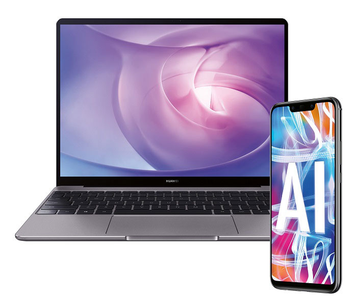 Matebook 13 alana Mate 20 Lite hediye