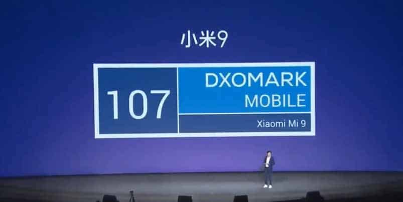 Xiaomi Mi 9 DxOMark