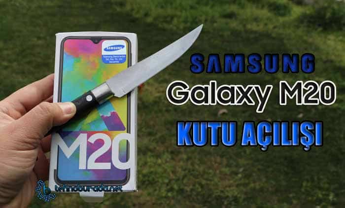 Galaxy M20 kutu