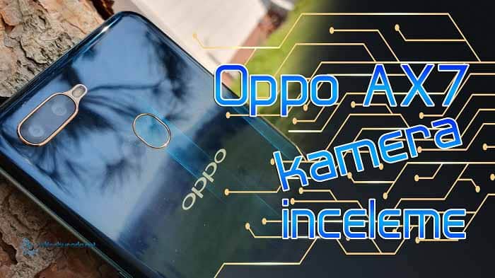 Oppo AX7 kamera