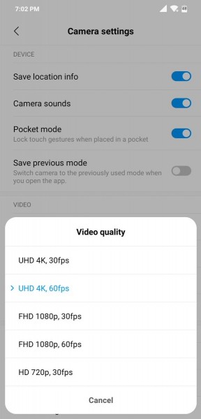 Pocophone F1 kamera güncellemesi