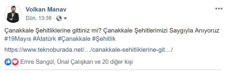 Facebook Haber Akışı