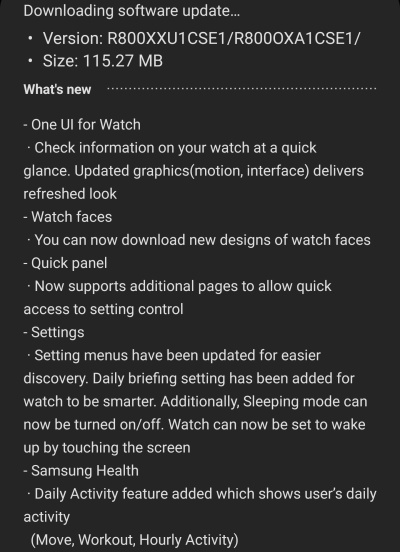 Gear S3 One UI