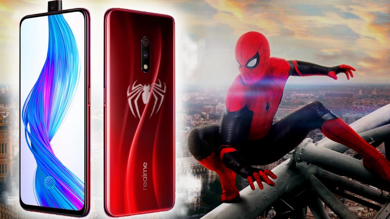 Realme X Spider Man