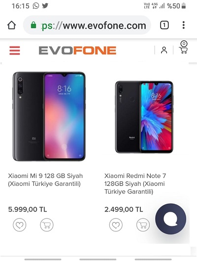 Xiaomi Mi 9 zam