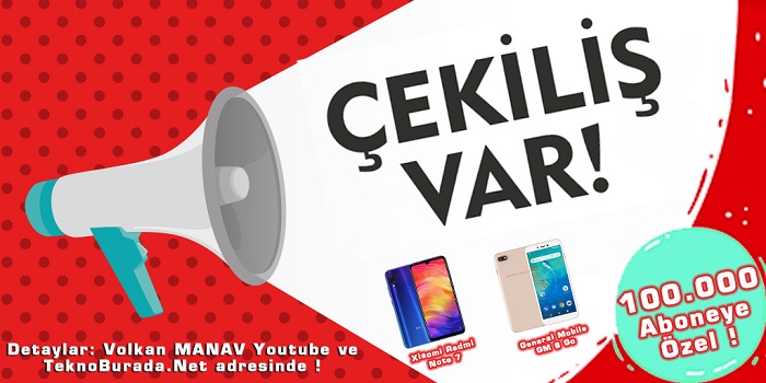 100.000 Aboneye Özel Çekiliş