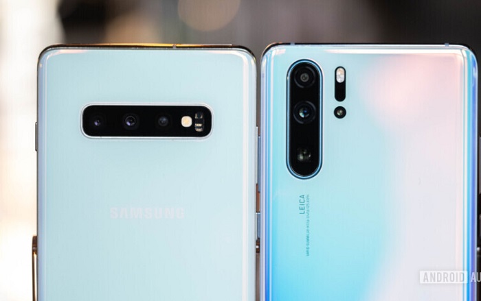 Galaxy S10 Plus Huawei P30 Pro