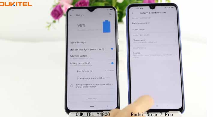 OUKITEL Y4800 Xiaomi Redmi Note 7