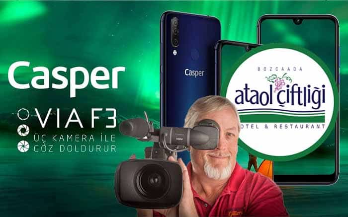 Casper VIA F3 kamera