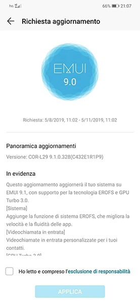 Honor Play EMUI 9.1