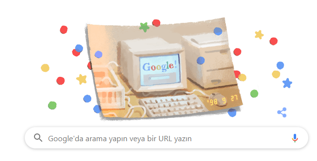 Google doğum günü