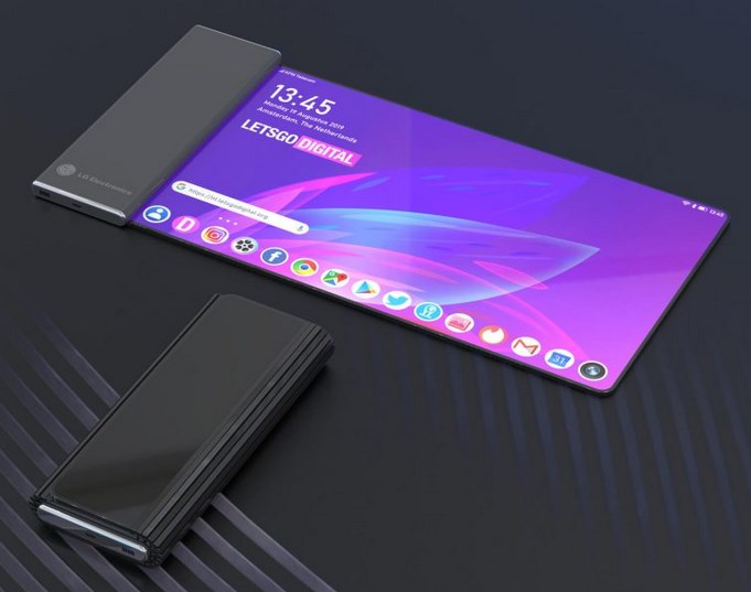 LG katlanabilir ekran
