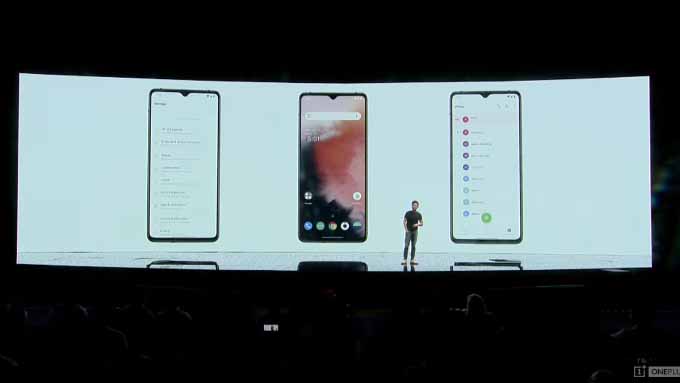 OnePlus 7T ekran