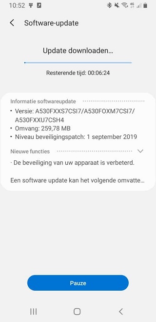 Samsung Galaxy A8 2018 için eylül güncellemesi başladı