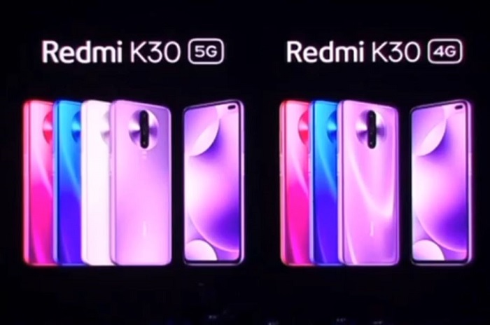 Redmi K30 4G ve Redmi K30 5G