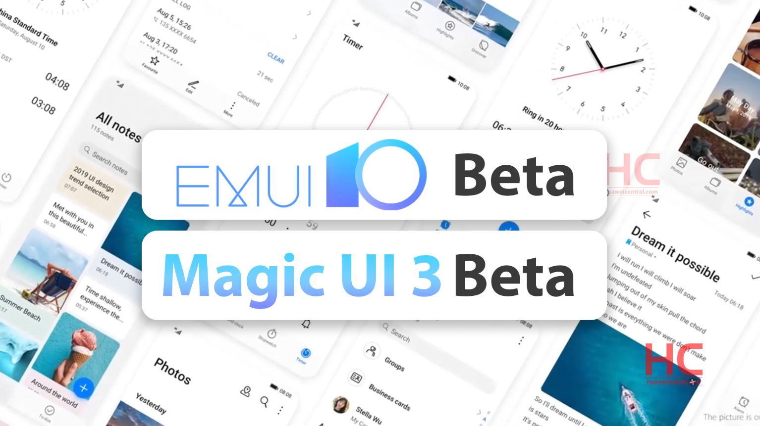 EMUI 10 Magic UI 3.0 beta