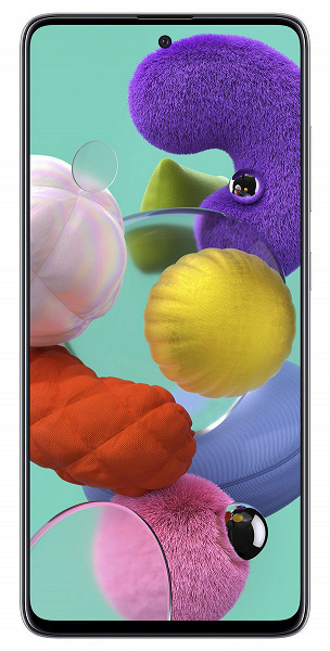 Galaxy A51 önden böyle görünecek