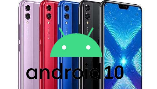 Honor 8X Android 10