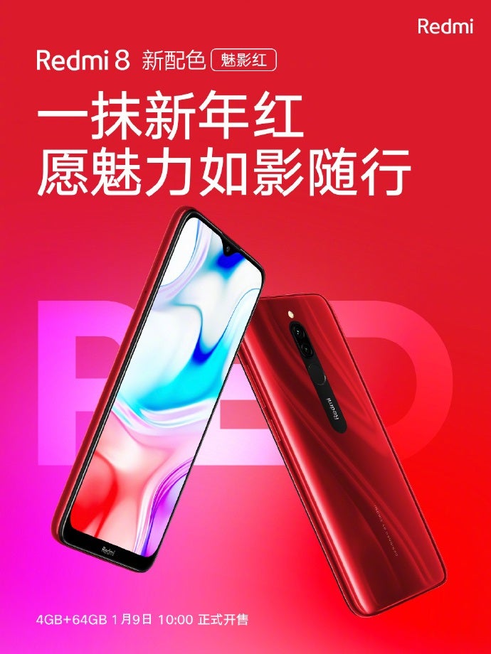 Redmi 8 Phantom Kırmızı