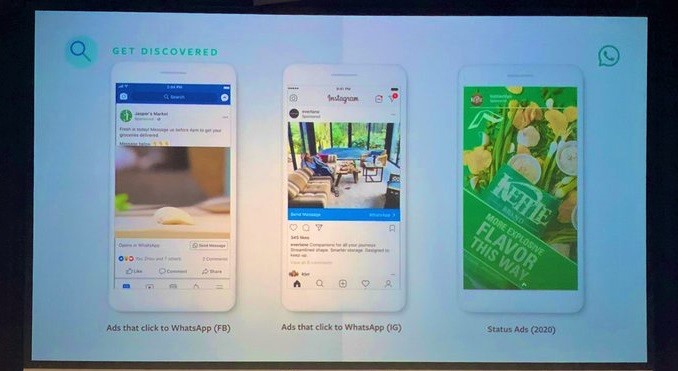 WhatsApp reklamları