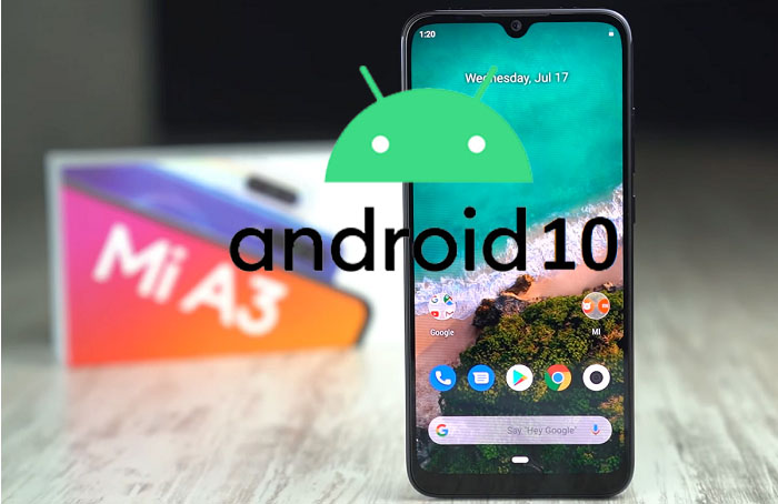 Xiaomi Mi A3 Android 10