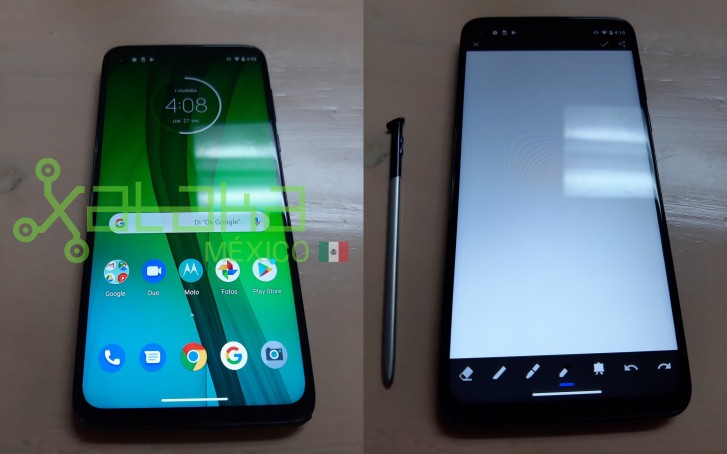 Moto G Stylus canlı fotoğraf