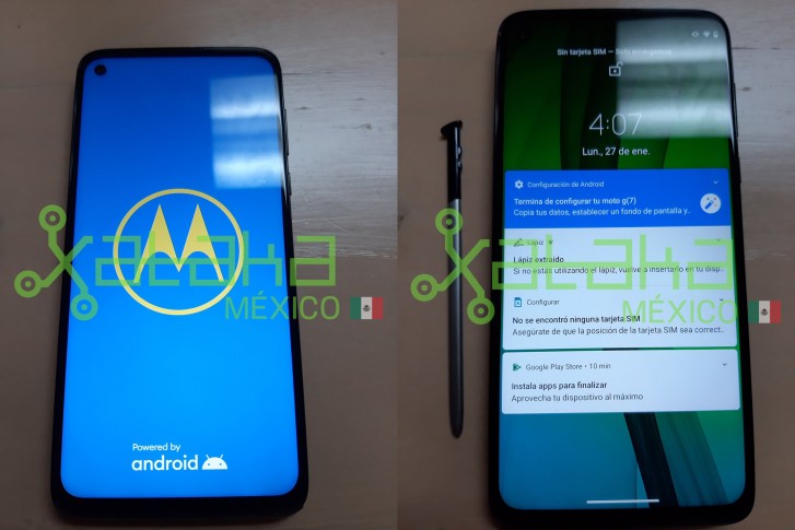 Moto G Stylus canlı fotoğraf