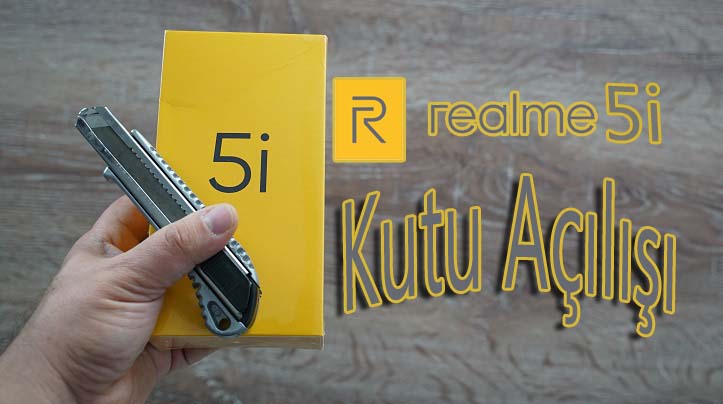 Realme 5i kutu