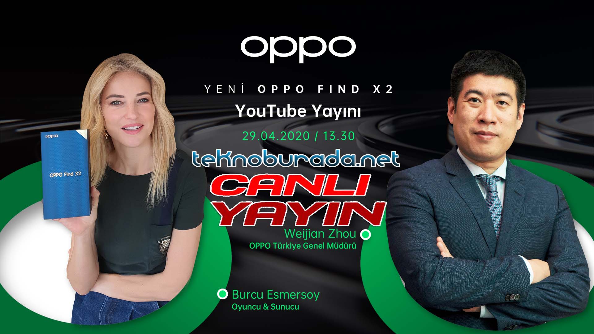 OPPO Find X2 canlı